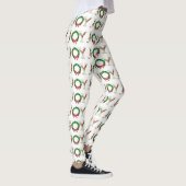 Eenvoudig kerstfeest met fancy script leggings (Rechts)
