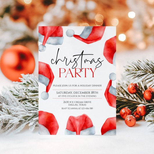 Eenvoudig kerstfeest van het Santas Pet Kaart
