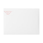 Eenvoudig kerstrood basisstation (Voorkant)