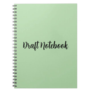 Eenvoudig kladboek voor school, huiswerk en projec notitieboek