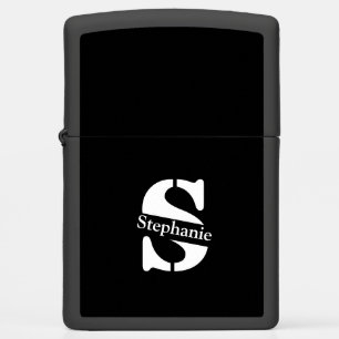 Eenvoudig Klassiek Professioneel Monogram en Naam