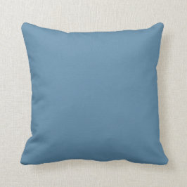 Eenvoudig kleuren - Luchtkracht blauw Kussen
