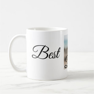 Eenvoudig kleurig dier voeg de naam van een foto-h koffiemok