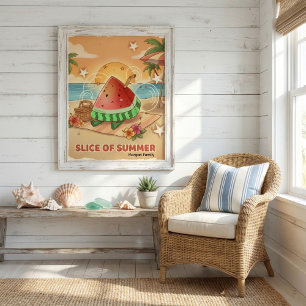 Eenvoudig koele kleurrijke trendy moderne minimali poster