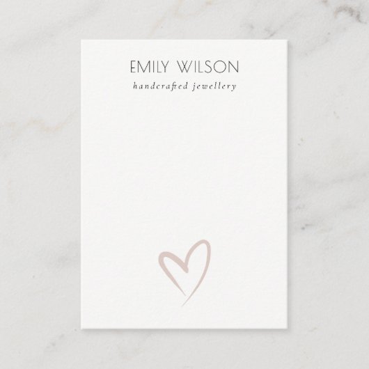 Eenvoudig leesbaar leesjuwelenscherm met elastisch visitekaartje (Voorkant)