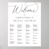 Eenvoudig leesbaar letterzetschema voor Elegant Sc Poster (Voorkant)