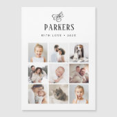 Eenvoudig legant familielid multi-fotoraster | Ker (Voorkant)