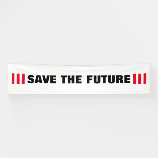 Eenvoudig Letter-idee: 3 strips Spandoek (Horizontaal)