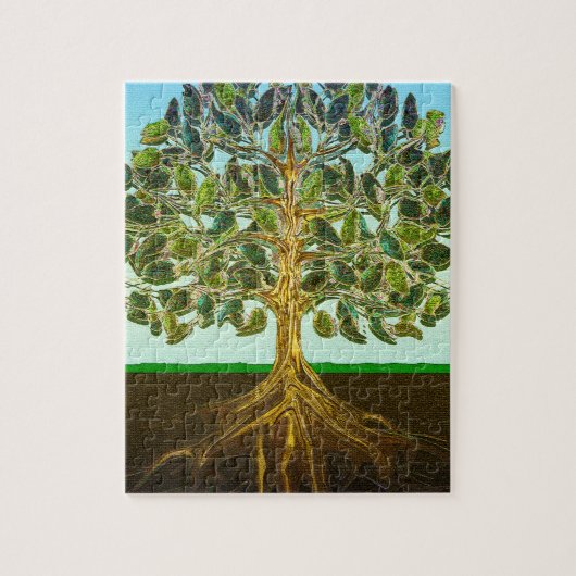 Eenvoudig leven in levensstijl legpuzzel (Verticaal)