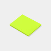 Eenvoudig Lime Green Post-it® Notes (Schuin)