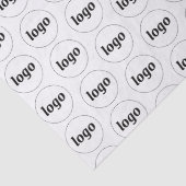 Eenvoudig Logo-bedrijfspatroon Tissuepapier (Detail)