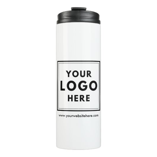 Eenvoudig Logo- en websitebedrijf Thermosbeker (Voorkant)