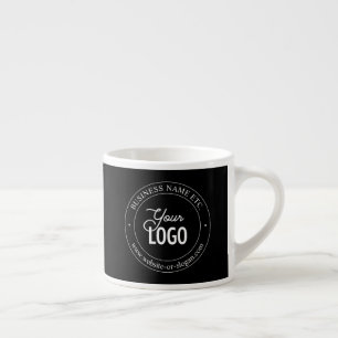 Eenvoudig Logo Vervangen & Aanpasbare Tekst Zwar Espresso Kop