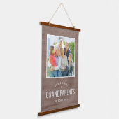 Eenvoudig Losse, persoonlijke cadeaufotowandtapes Hangend Wandkleed (Gebogen)