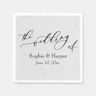 Eenvoudig Luxe Script Lettertype Het Huwelijk Van  Servet