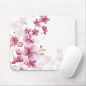 Eenvoudig maar Elegant Cherry Blossom | Mousepad Muismat (Met muis)