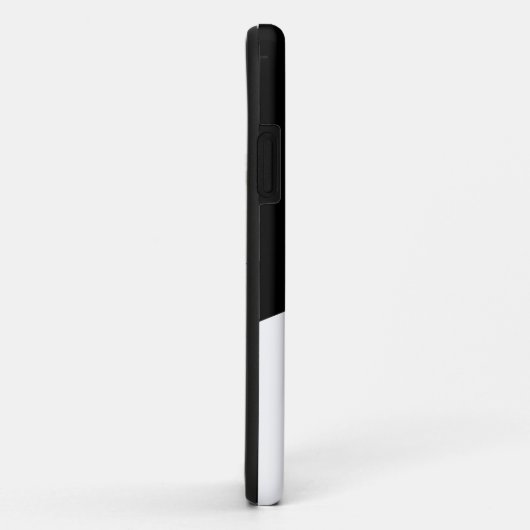 Eenvoudig maar elegant zwart en wit! Case-Mate iPhone case (Achterkant/rechts)