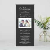 Eenvoudig, maar elegant: zwarte linnen met monogra programma (Staand voorkant)