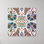 eenvoudig Madhubani-schilderij Canvas Afdruk (Voorkant)