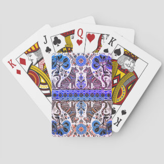 eenvoudig Madhubani-schilderij Pokerkaarten