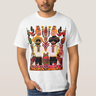 eenvoudig Madhubani-schilderij T-shirt