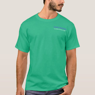 Eenvoudig massagetherapeutisch T-shirt