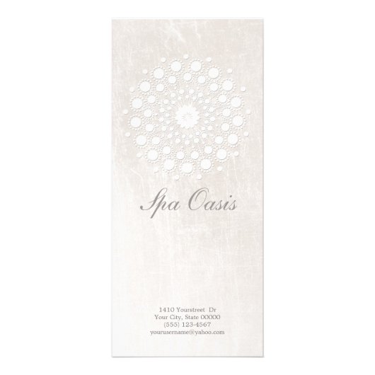Eenvoudig menu en Elegant Hair Salon en Spa (Voorkant)