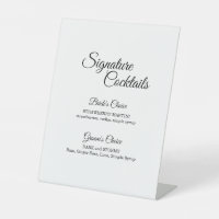 Eenvoudig menu voor zwart-wit-Calligrafie
