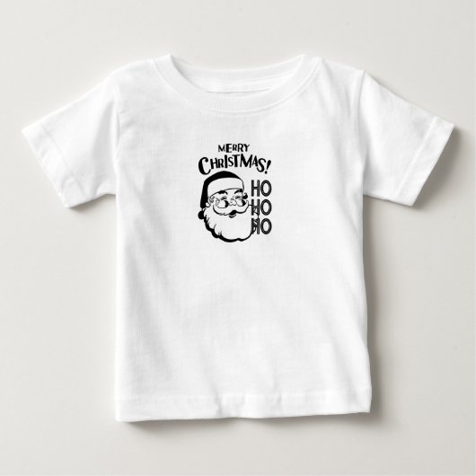 Eenvoudig Merry Christmas T-shirt (Voorkant)