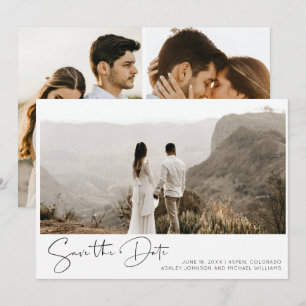 Eenvoudig Met de hand geschreven Manuscript 3 Foto Kaart