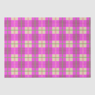 Eenvoudig met Kerstmis geplakt roze Paars gecontro Tissuepapier