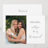 Eenvoudig mijn korte fotovoorstel kaart (Voorkant / Achterkant)