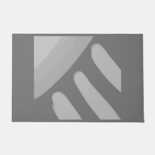 eenvoudig minimaal aangepast voeg je logo-adresweb deurmat (Voorkant)