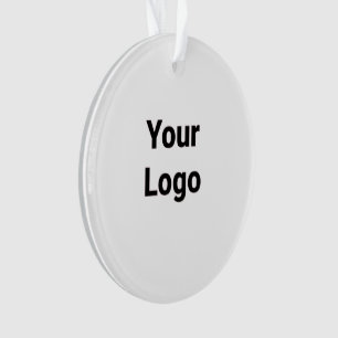 Eenvoudig minimaal elegant aangepast logo in bedri ornament