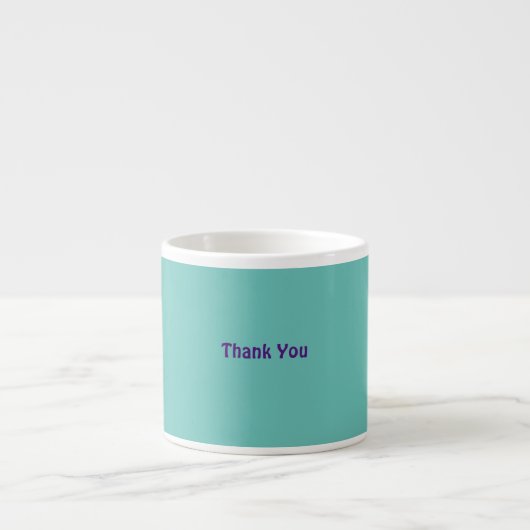 Eenvoudig minimaal elegant dankzij elegant aangepa espresso kop (Voorkant)