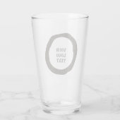 Eenvoudig minimaal elegant dankzij elegant aangepa glas (Achterkant)