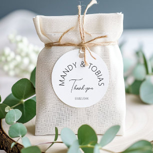 Eenvoudig, minimaal handschrift Bruiloft Rubberstempel