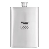 eenvoudig minimaal jouw naam MONOGRAM GROOMSMEN Fl Flacon (Voorkant)