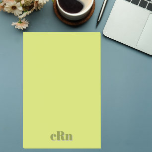 Eenvoudig Minimaal Modern Groen Professioneel Post-it® Notes