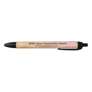 eenvoudig minimaal om uw logo/design roze oranje g zwarte inkt pen