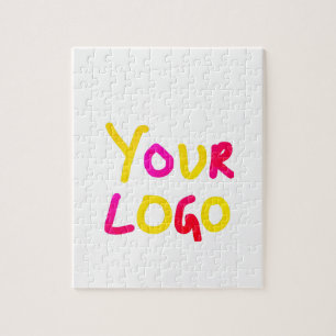eenvoudig minimaal om uw logo en ontwerp hier aan legpuzzel