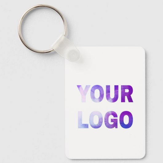 eenvoudig minimaal om uw logo en ontwerp hier aan  sleutelhanger (Voorkant)