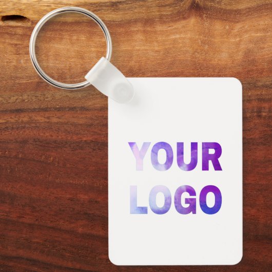eenvoudig minimaal om uw logo en ontwerp hier aan  sleutelhanger (Voorkant)