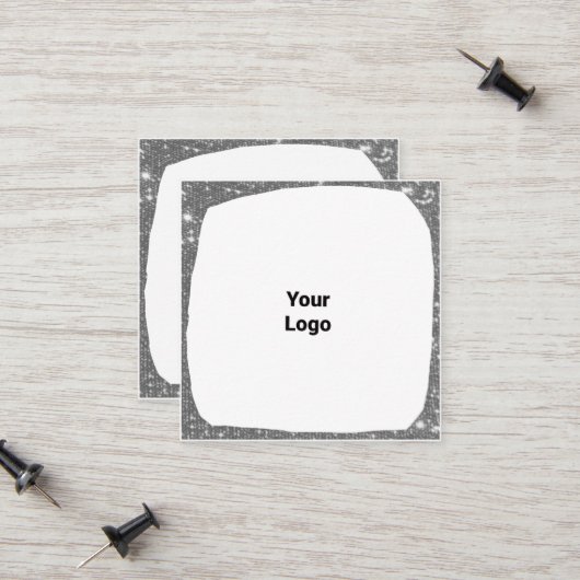 EENVOUDIG MINIMAAL TOEVOEGEN UW LOGO-DOUANESTEKST  CONTACTKAARTJE (Voorkant / Achterkant in situ)