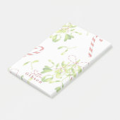 Eenvoudig minimaal  vakantiegroen post-it® notes (Schuin)