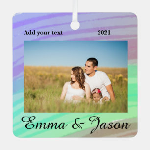 eenvoudig minimaal voeg de waterverf van het jouw  metalen ornament