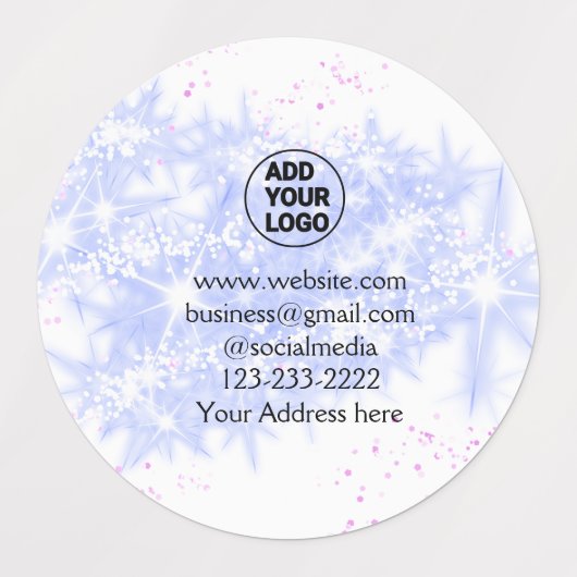 eenvoudig minimaal voeg hier uw logo-/ontwerpnaam  labels (Design 2)