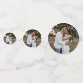 eenvoudig minimaal voeg je foto-afbeelding toe confetti (Achterkanten)