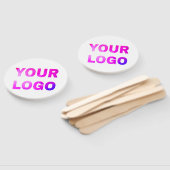 eenvoudig minimaal voeg je logo/design hier tekst  handwaaier (Niet-gemonteerd)