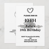 Eenvoudig minimaal voeg je logo-tekstnaam toe kaart (Voorkant / Achterkant)